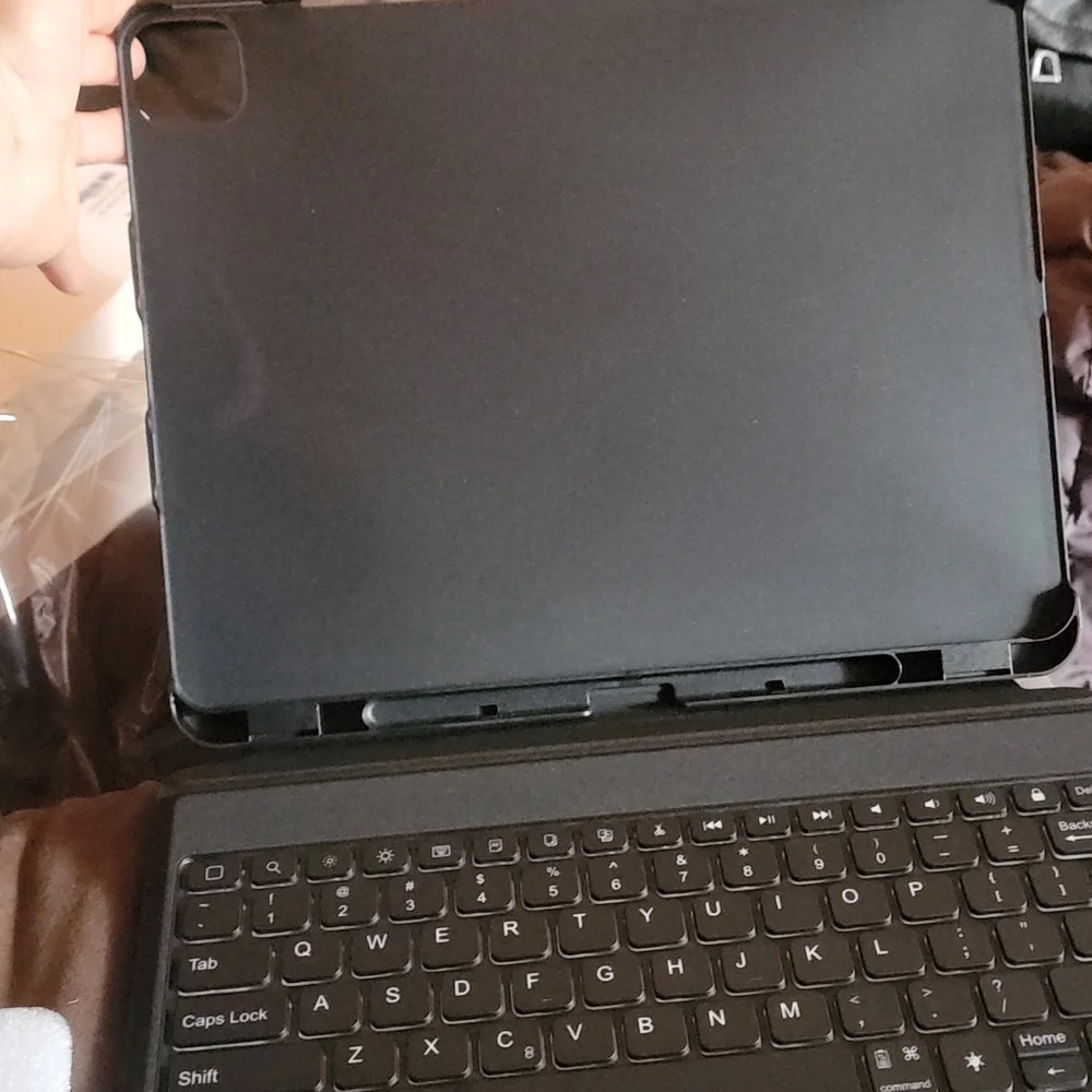 Touchpad keyboard case